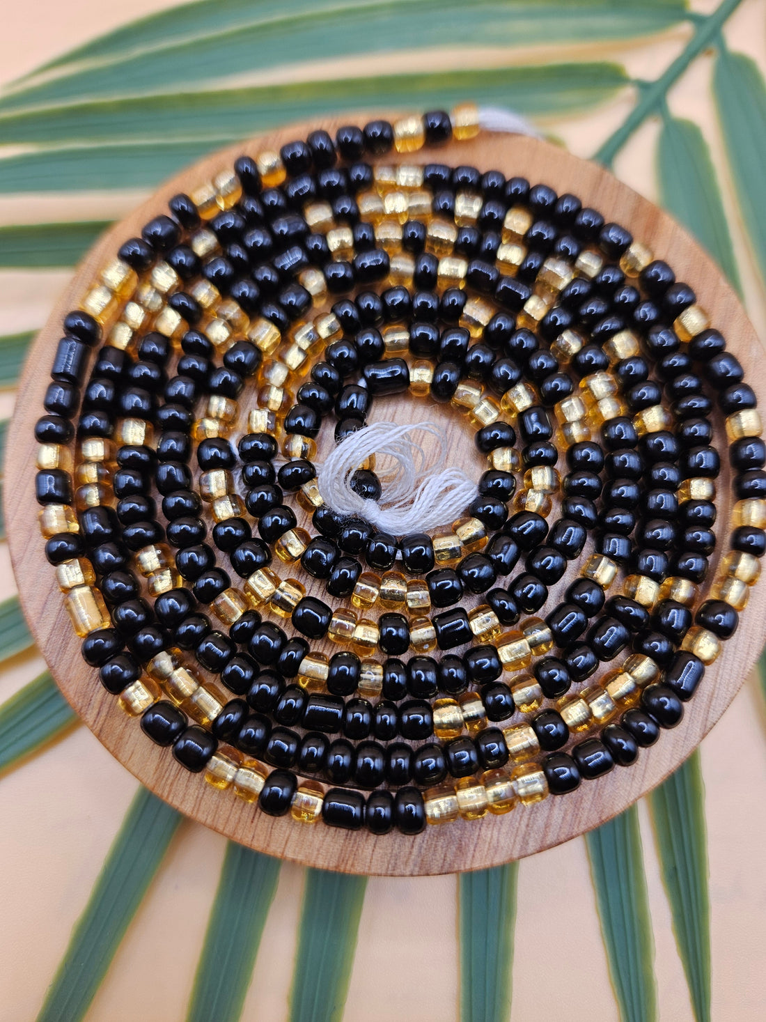 How to Tie On Traditional Waist Beads
